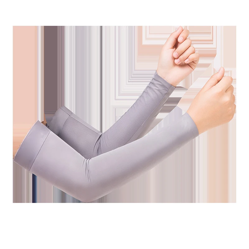 

ice silk sleeve men's sunscreen sleeve summer sunscreen men and women Anti-sunburn sleeve Sleeves for arm Cycling sleeve