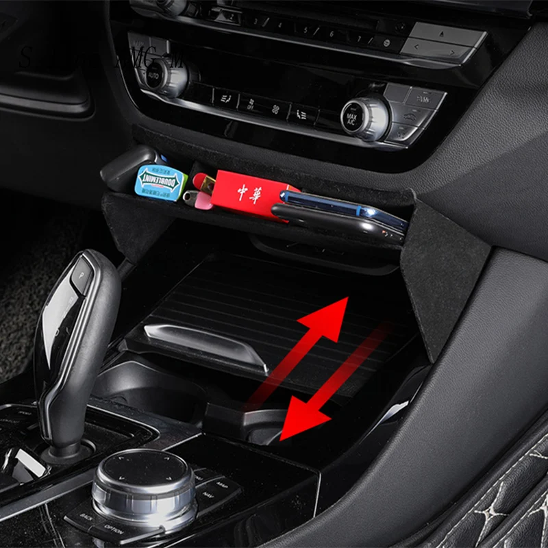 Стайлинг автомобиля Центральная панель управления коробка для хранения