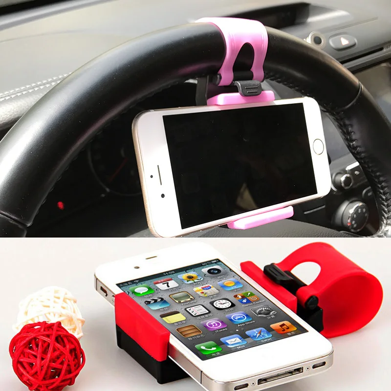 Универсальный автомобильный держатель для мобильного телефона на руль Toyota Camry