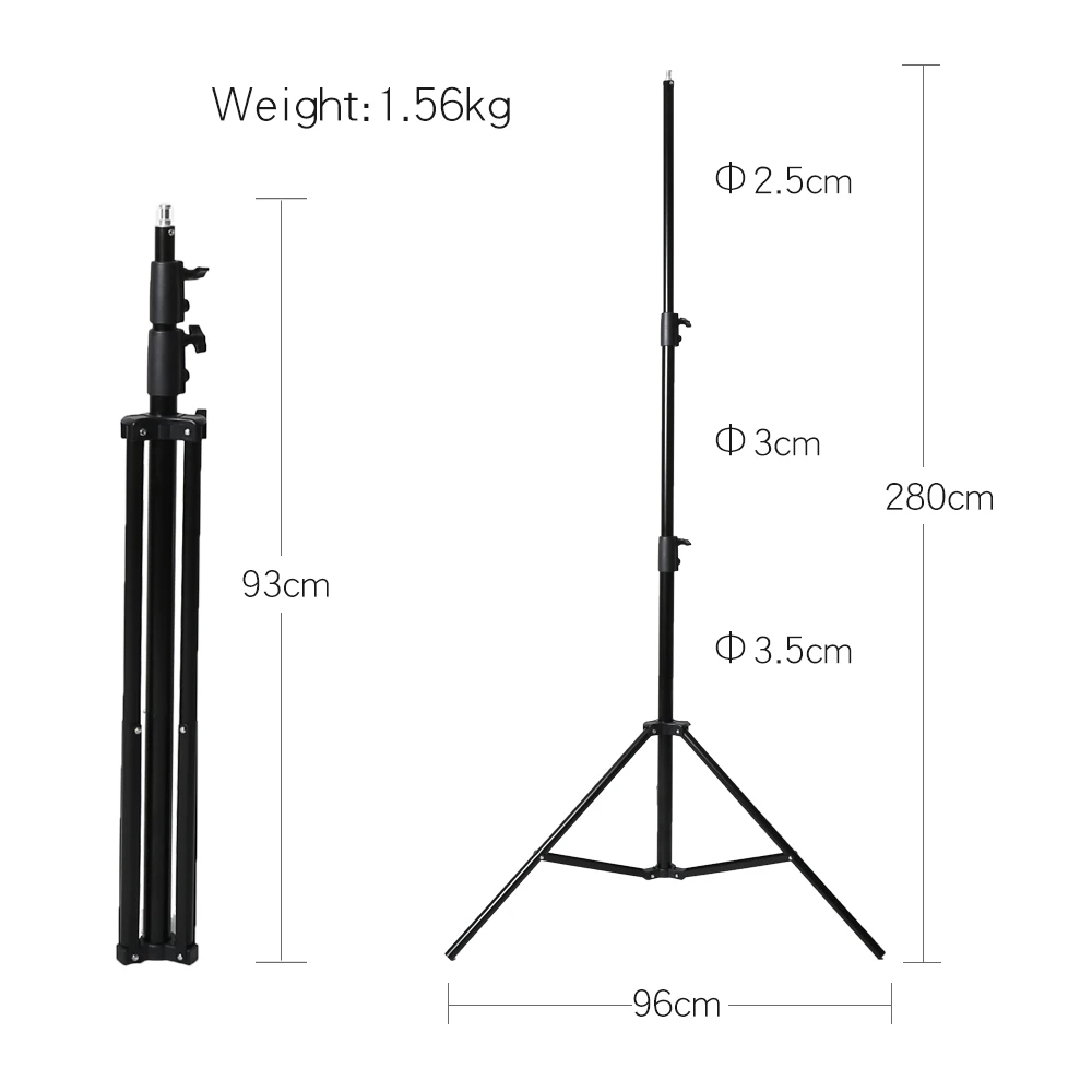 Godox портативный 120 см/47 &quotсотовый сетчатый Зонт восьмиугольный софтбокс с 280 см