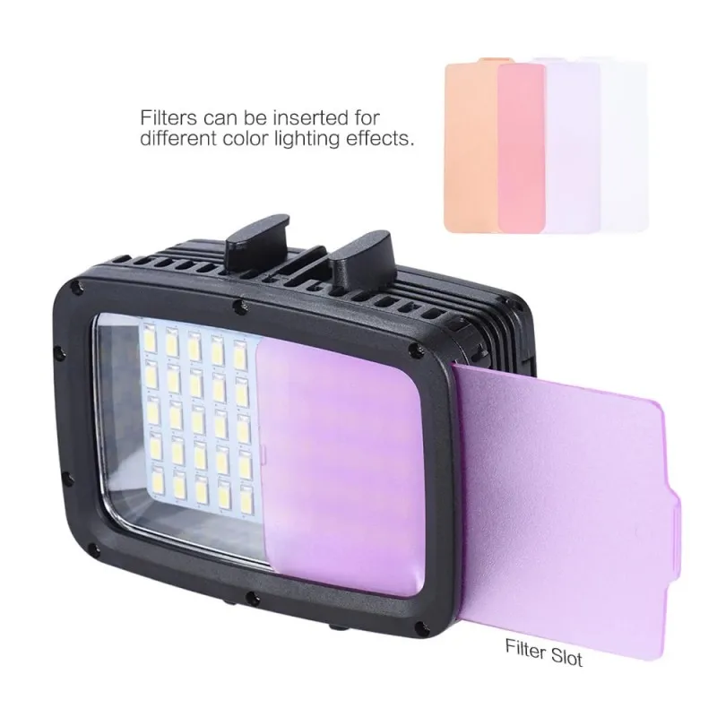 Водонепроницаемый светодиодный светильник для дайвинга 3 режима освещения