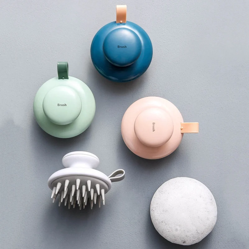 

Silicone Head Body Scalp Massage Brush Comb Shampoo Hair Washing Comb Shower Brush Bath Spa Slimming Massage Brush Styling Tools