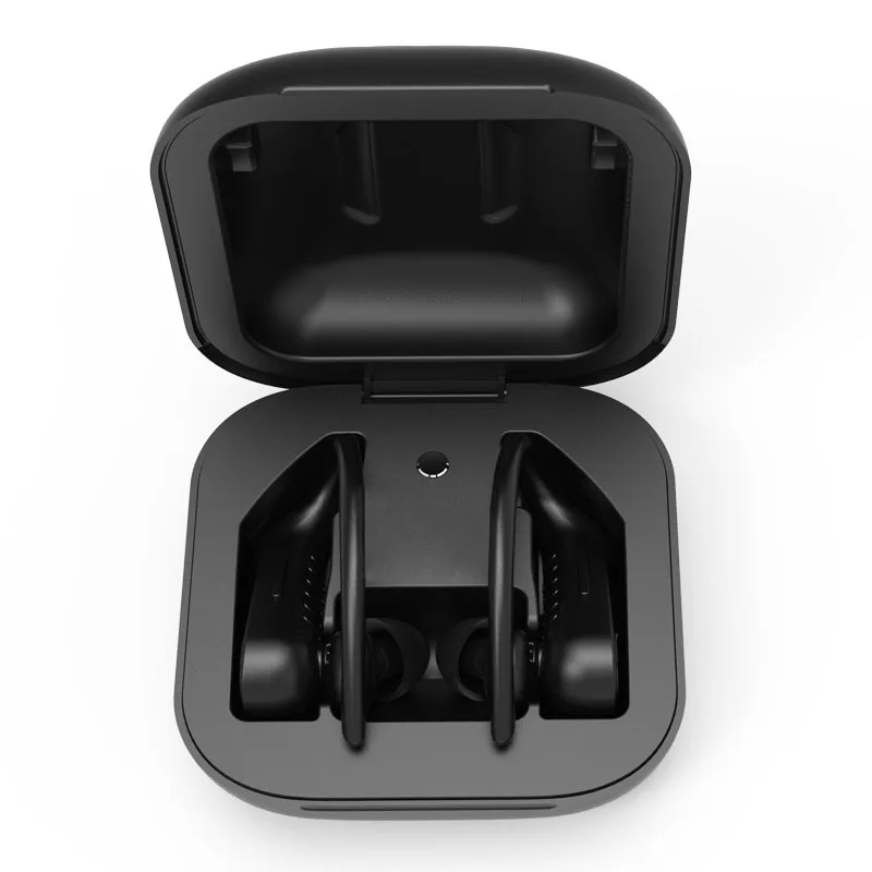 Light Display Caletop Bluetooth 5,0, Беспроводные спортивные наушники, ушные крючки, водонепроницаемые наушники со светодиодным дисплеем, спортивные наушники PK Q62 Q32 - Цвет: Light Display