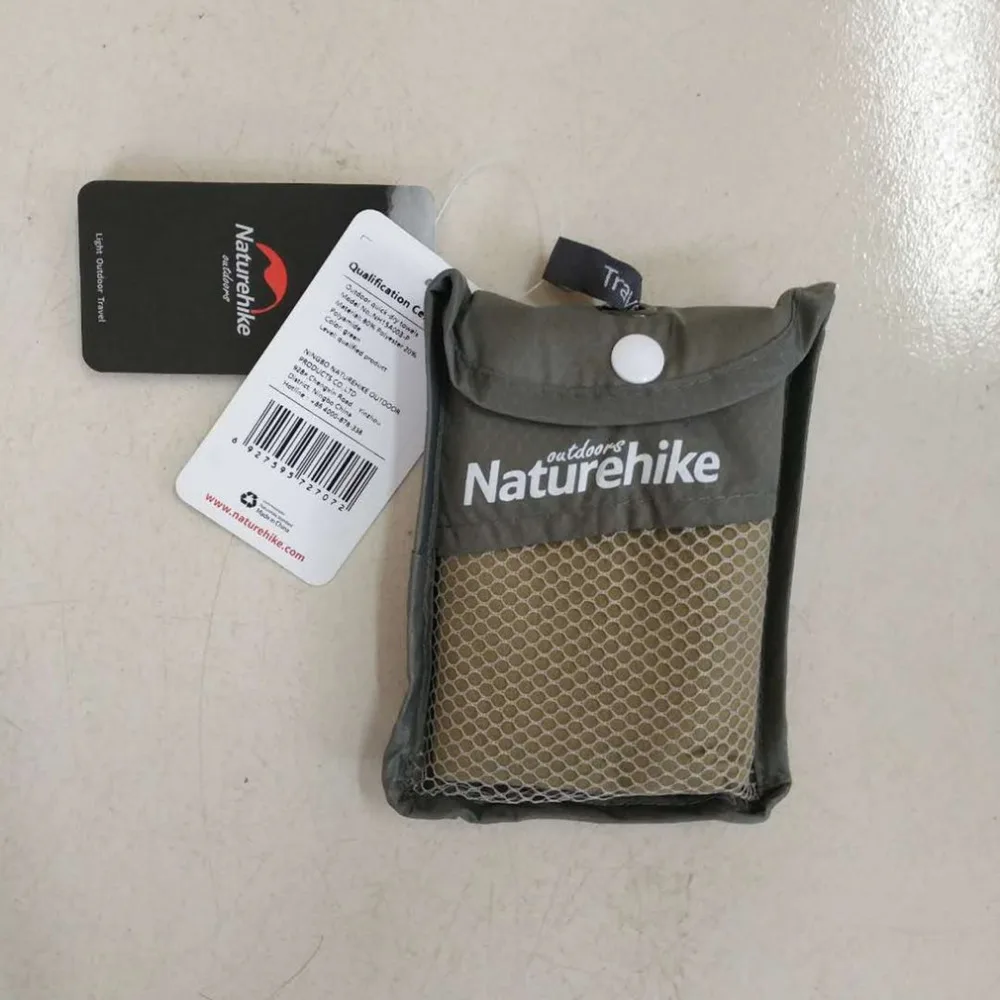 Naturehike Wild напольное быстросохнущее дорожное полотенце Многоцелевой быстросохнущее из микрофибры впитывающее полотенце для кемпинга йога пляж спорт