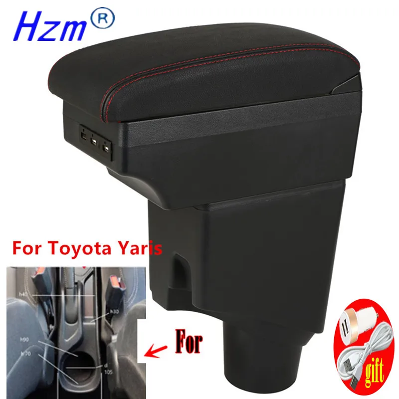 Для Toyota Yaris подлокотник коробка для hybrid автомобильный 2020 2019 2015-2021