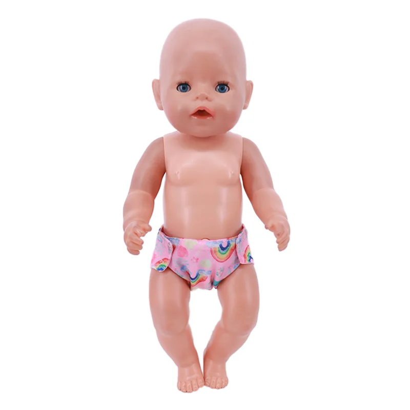Doll Diapers Cute Underwear Animal Fruit Print For 18 Inch American Girls &amp 43 cm Panty Accessories | Игрушки и хобби