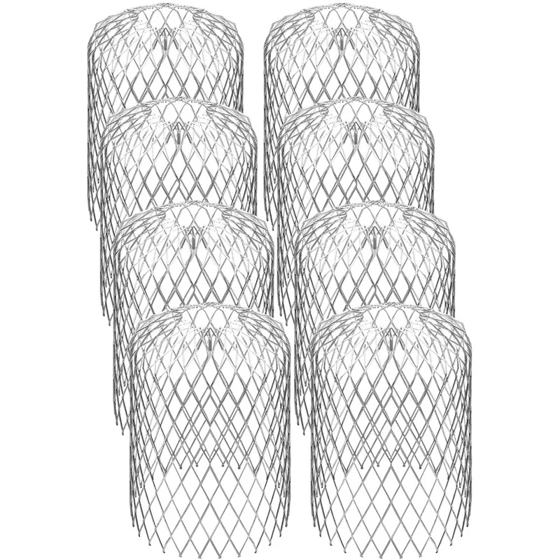 8 шт. сетчатый фильтр для листьев садовый карниз сливная труба крышка Бесплатная