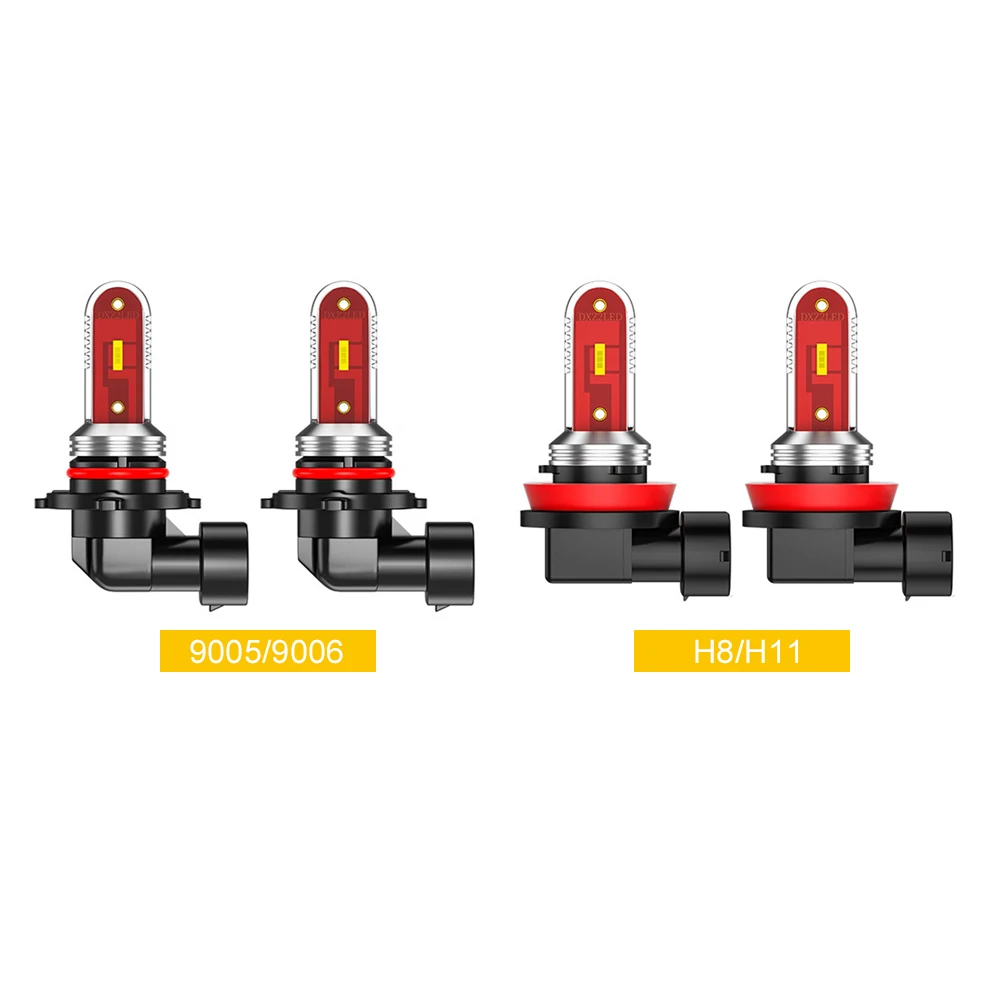 2 шт. алюминиевые передние светодиодные противотуманные фары дальнего света