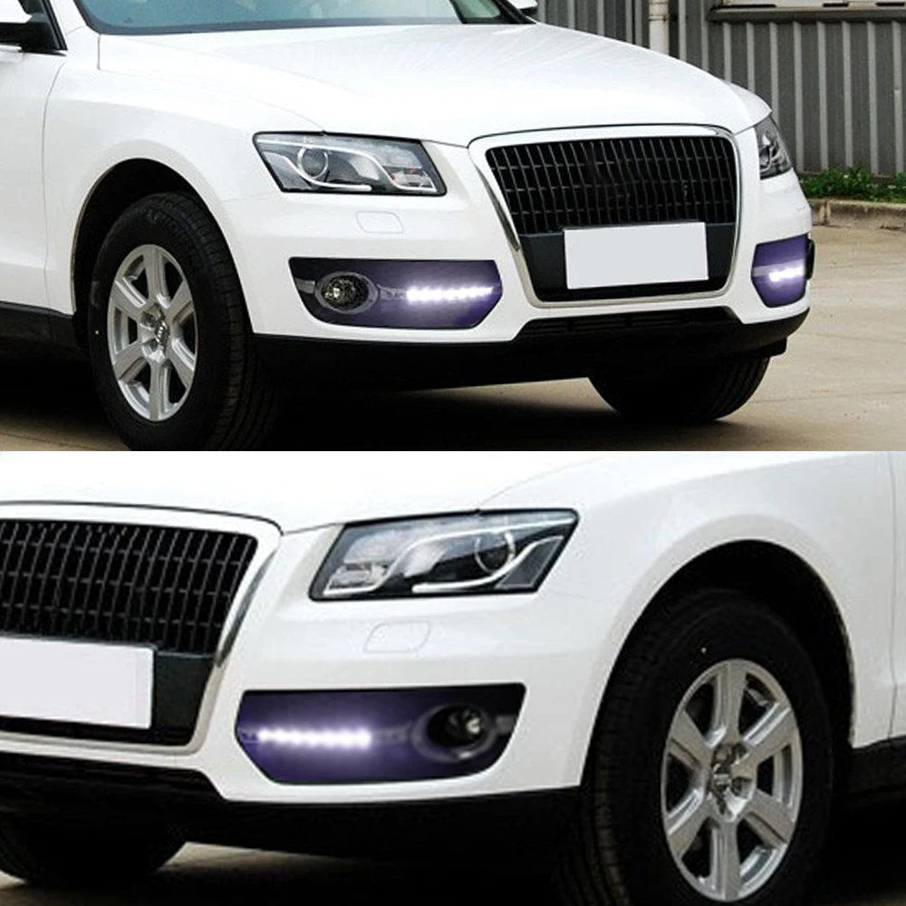 CSCSNL 2 шт. DRL Для Audi Q5 2010 2011 2012 2013 светодиодный Дневной вождения бега светильник день