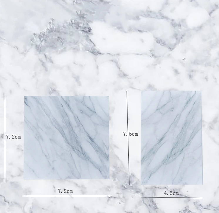 1 шт. (75 листов) мраморный Печатный блокнот самоклеящаяся бумага для записей