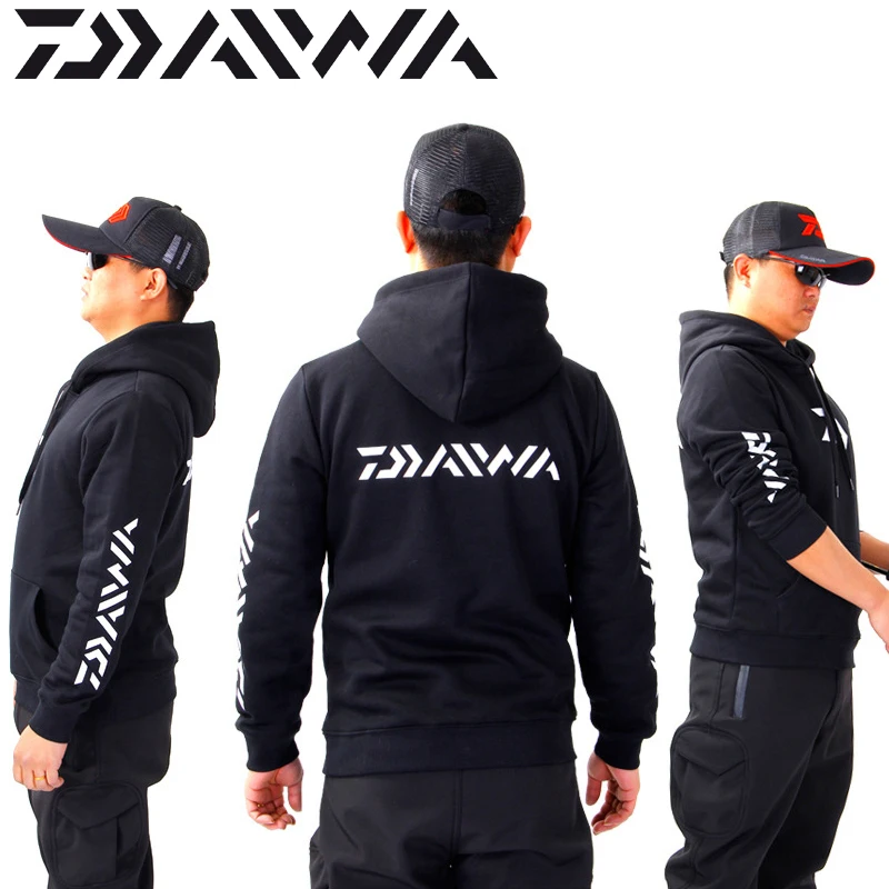 Daiwa Рыбалка толстовки для мужчин весенне-осенние куртки с длинными рукавами