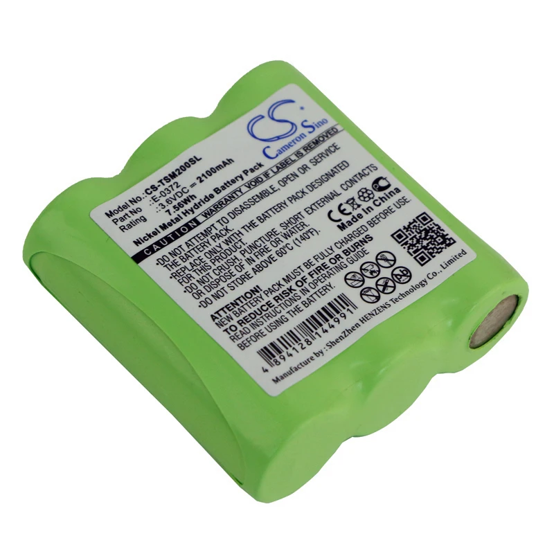 

Replacement Battery TELETRONIC P-0372, TSM 2002, TSM2002 3.6V
