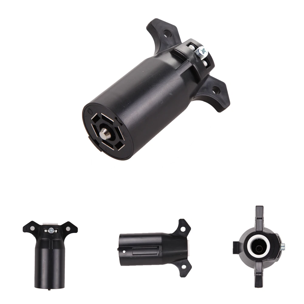 Автомобильный штекер 12 В 7-контактный для прицепа американский лопастной круглый