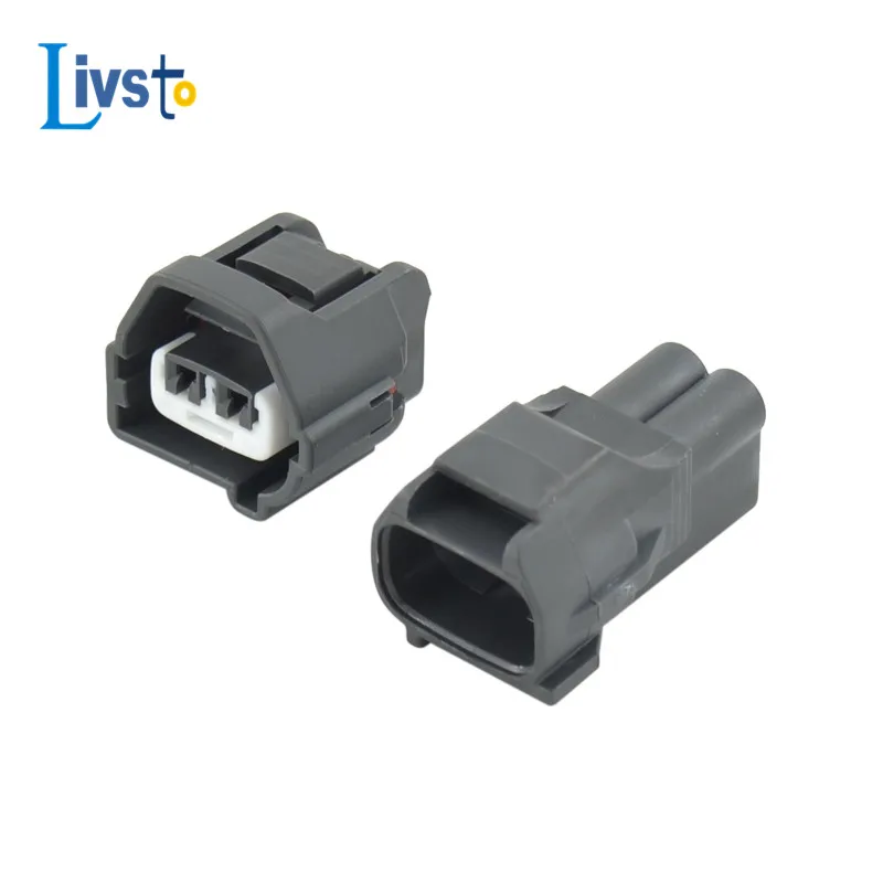 

5 sets 2 Pin Way Toyota Automotive Waterproof Connector Female Wire Plug Plastic Harness 90980-10947 7283-7023-10