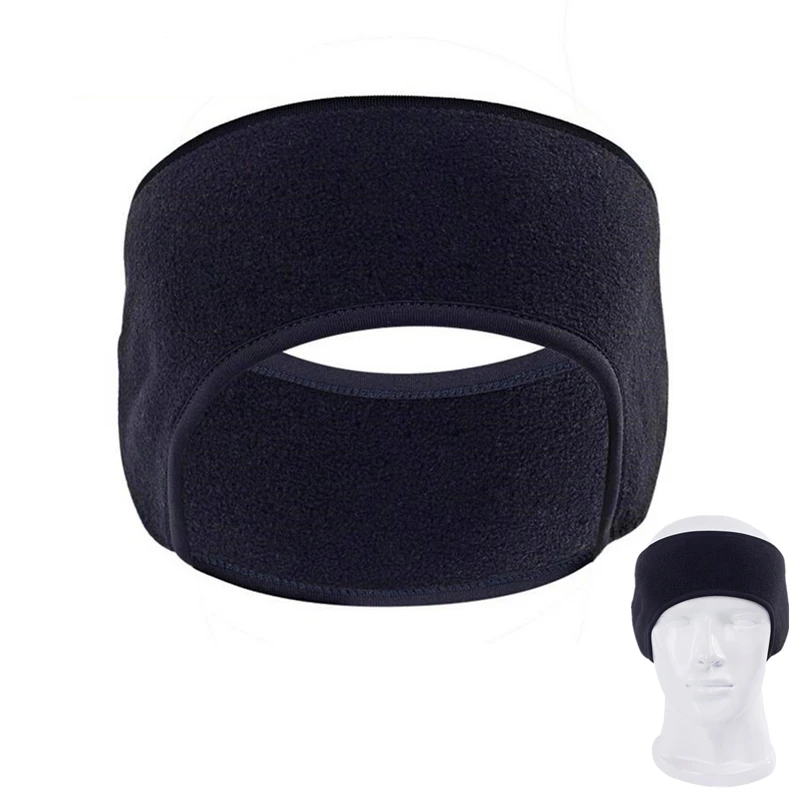 Headband NO Logo WEST BIKING велосипедные шапки, зимние ветрозащитные велосипедные головные уборы, флисовые тепловые шлемы для мужчин и женщин, уличные Беговые лыжные велосипедные колпачки - Цвет: Headband NO Logo