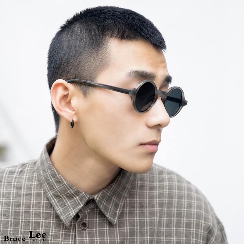 Солнцезащитные очки в стиле ретро для мужчин и женщин небольшие Поляризационные