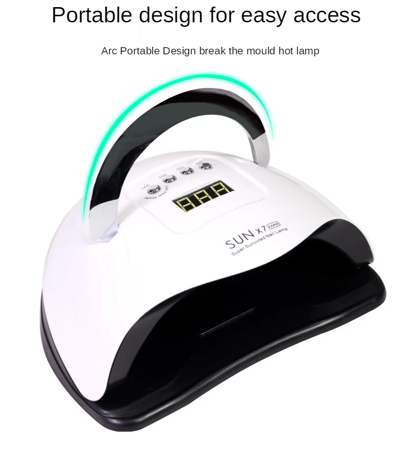 

TDX Nail Dryer Uv Lamp Led Nail Lamp Is Suitable for All Gel Polish Curing Light Therapy Machine Fast Drying Nail Art Machine