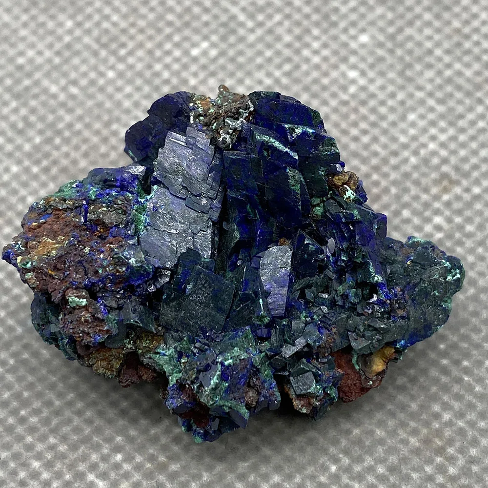

Natural azurite mineral cristal espÃ©cime da provÃ­ncia de anhui, china H42#