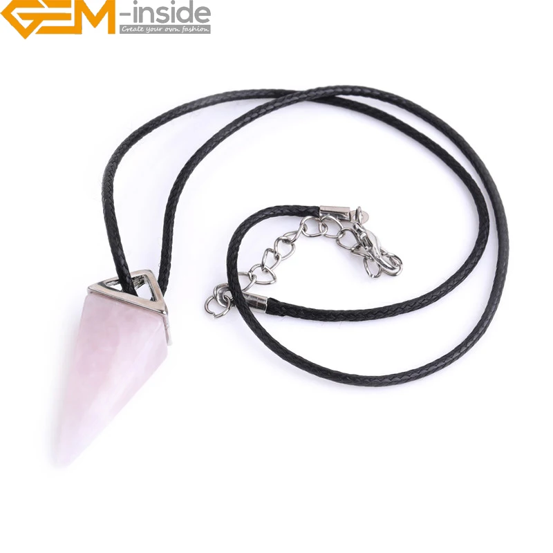 Пирамида палочка натуральный Ассорти камень приданое маятник с чакрами для