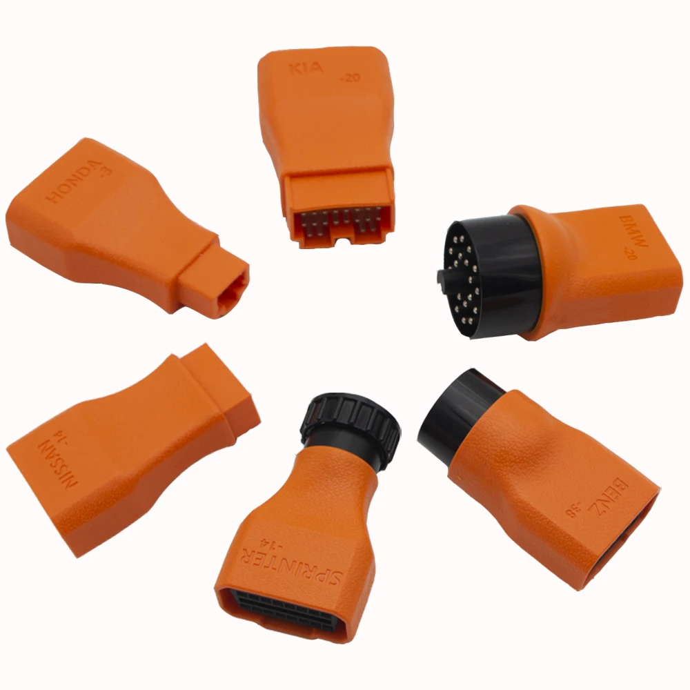 

Car OBD2 Adapter OBDII Auto Diagnostic Tool Connector Cable 6 PCS
