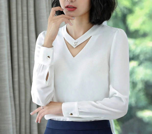 white shirt IZICFLY стиль осень серый брючный и пиджак костюм Женская рабочая одежда офисный элегантный деловой костюм из двух предметов женские офисные брючные костюмы - Цвет: white shirt