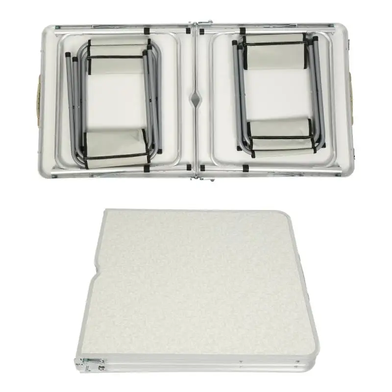 Goedkoop Draagbare Reizen Outdoor Klaptafel Stoel Camping Aluminium Picknick Tafel Waterdicht Ultralight Duurzaam Klaptafel Hwc