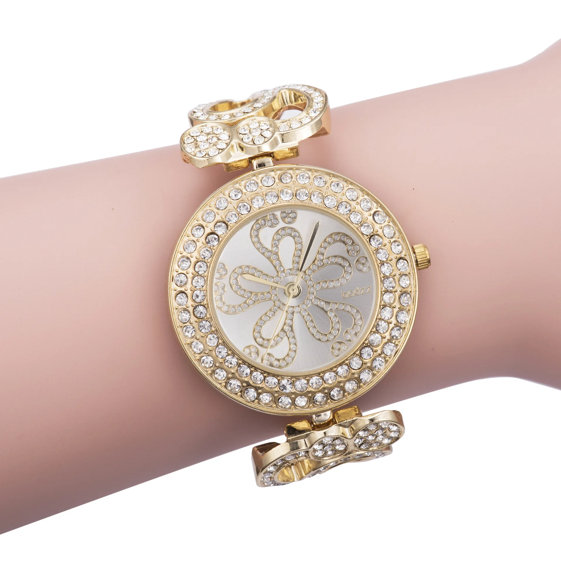 

ASJ retro diamond cut out fashion bracelet watch quartz watch