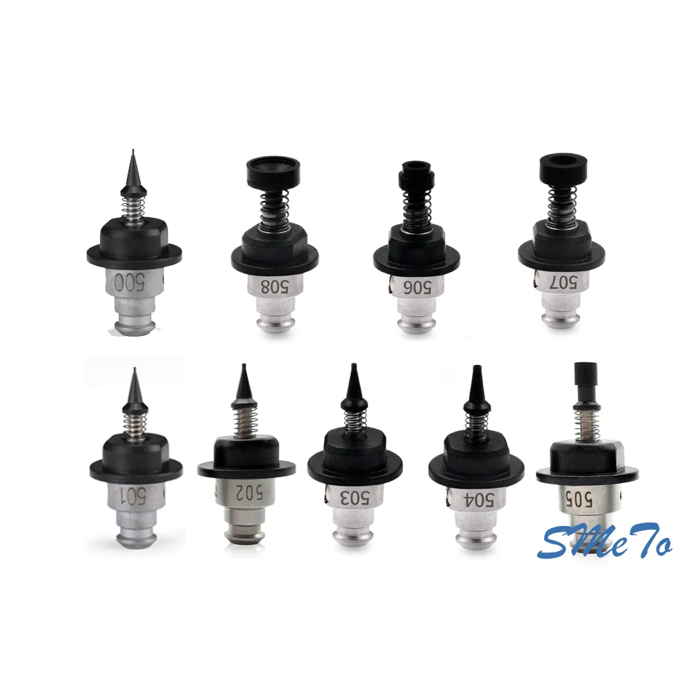 9pcs/lot SMT Juki Nozzle 500 501 502 503 504 505 506 507 508 SMT Nozzle For Pick And Place Machine SMT Nozzle Factory Wholesale