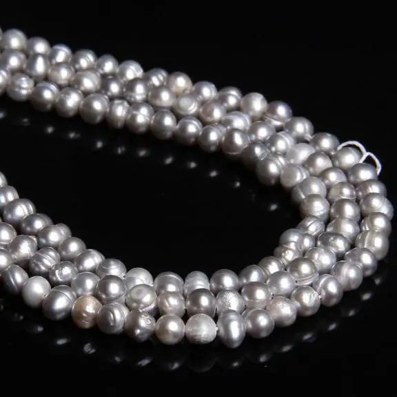 

Favorite Pearl Jewelry Designer 5mm Natural Cultured Freshwater Pearl Beads DIY Loose Beads Jewelry Making For Necklace Bracelet