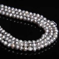 favorite pearl jewelry designer 5mm natural cultured freshwater pearl beads diy loose beads jewelry making for necklace bracelet