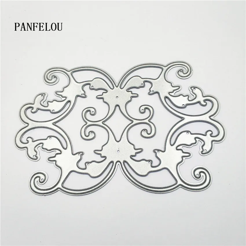 Штамп PANFELOU с розовыми цветами для скрапбукинга рукоделия Хэллоуина | Дом и сад