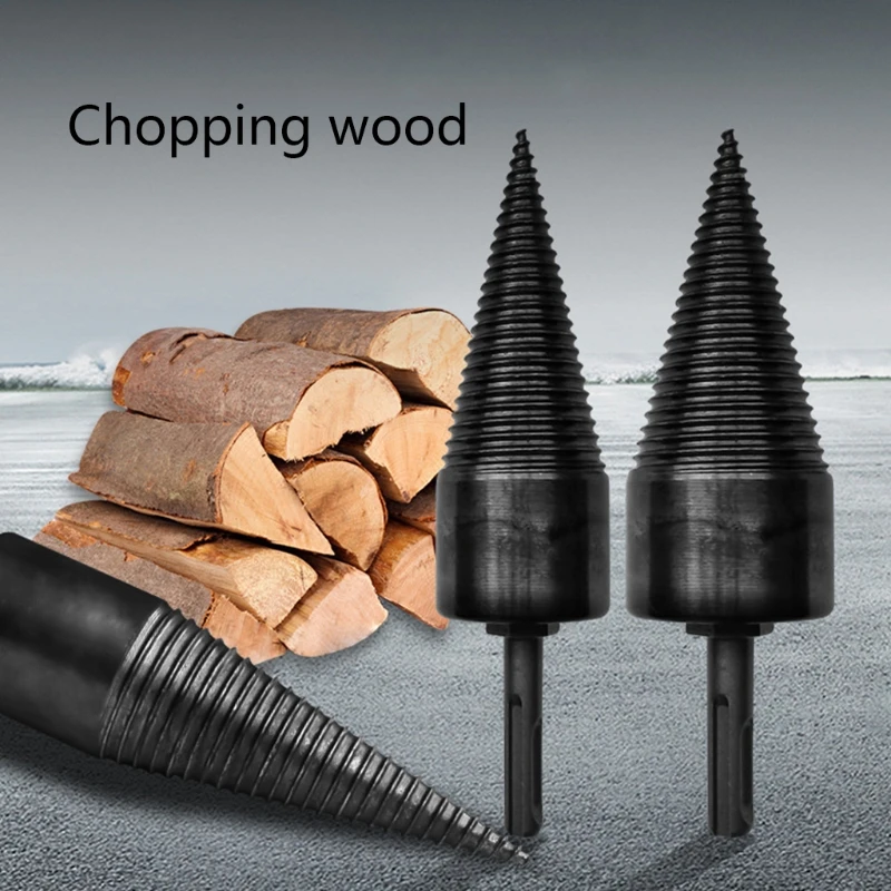 

Firewood Splitter Machine Drill Bit Hex/Round/Square Shank Cone Reamer Punch Driver Split Drilling Tools Woodworking Tool 28GF