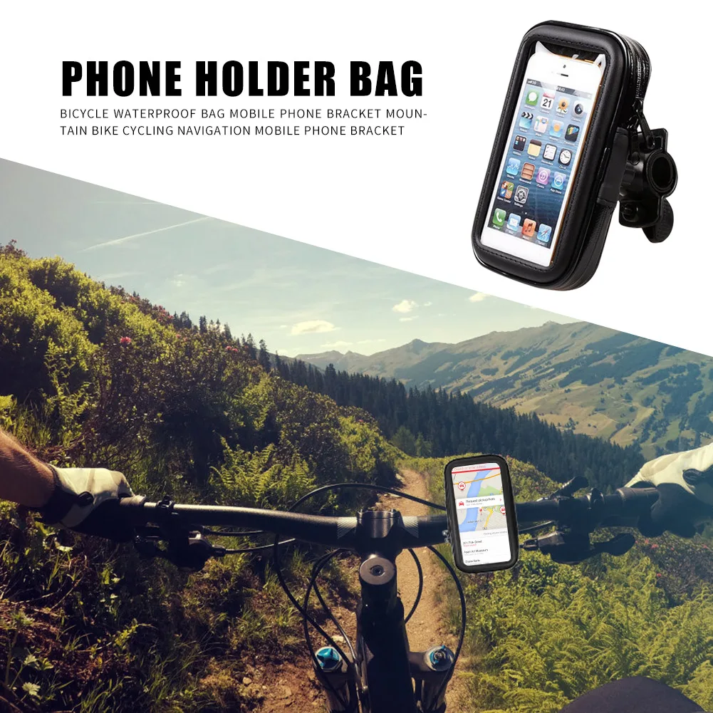MTB велосипед держатель для телефона сумка кронштейн велосипедной рамы GPS