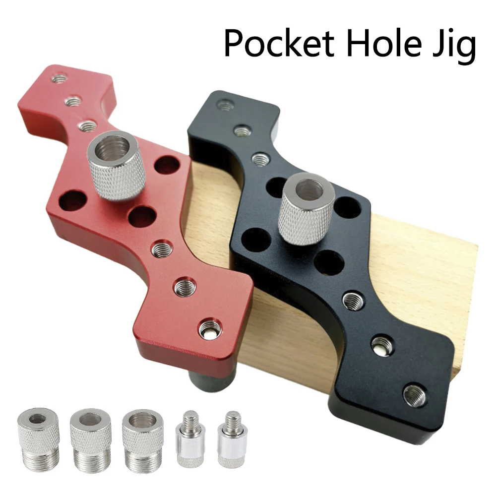 

6/8/10mm Wood Drill Locator Guide Hole Puncher Tool Woodworking Jig Handheld Woodworking Doweling Jig Dowel Drilling Hole Tools