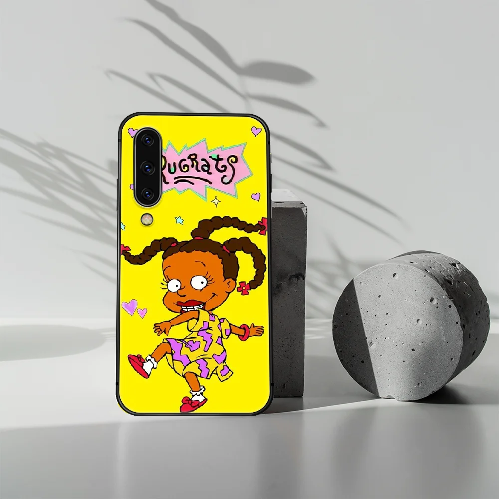 

cartoon Rugrat funny Phone Case Cover For Samsung Galaxy A10 A11 A20 E A21 A30 A40 A50 A51 A70 A71 A81 S black Waterproof Luxury