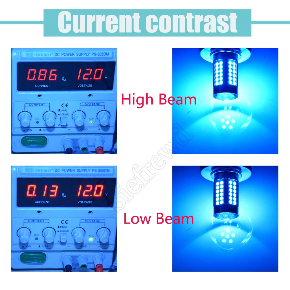 

1Pcs Ice Blue Motorbike LED Headlight For Honda Pcx 2010 PCX 125 150 Lead 110 NHX110 2008-2012 High Low Beam Head Lamp 12v 24v