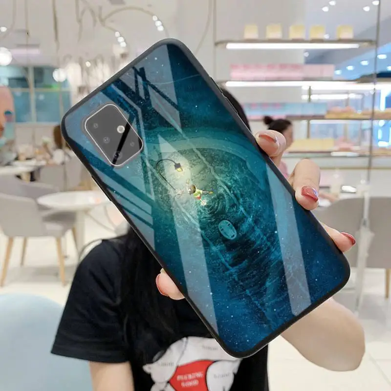 

Spirited Away Phone Case For Samsung S6 7 Edge Plus 8 9 10 Plus Note8 9 10pro 10E S20 Plus Ultra A7 Tempered Glass