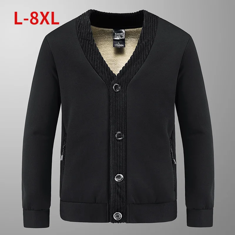 

Men Shawl Collar Cardigan Sweater Slim Fit Cable Knit Button up Merino wool Sweater with Pockets Cashmere jacket Large size 8XL