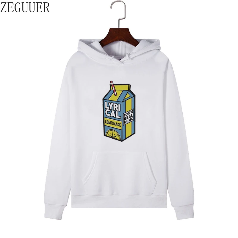 

New Lyrical Lemonade Oversized Sweatshirt Spring Streetwear Printing Fashion Harajuku Winter Hoodie Women Loose Korean Style