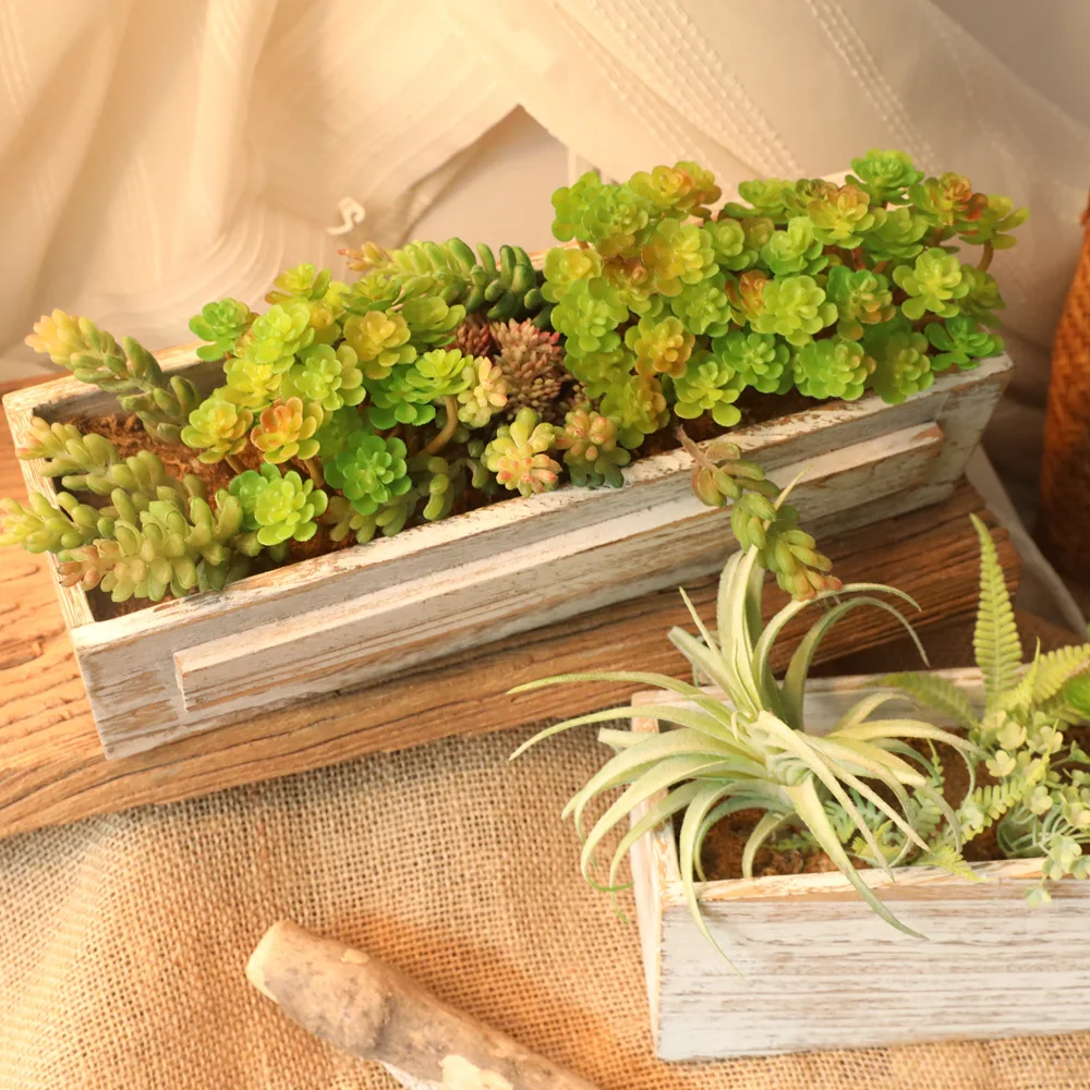 Искусственные 24 цветка лотоса суккуленты сказочные пластиковые маленькие