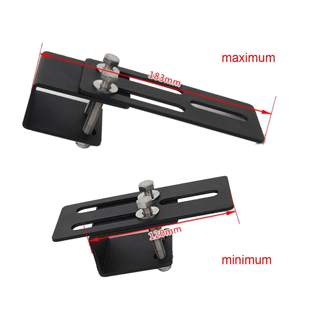 

Car Roof LED Light Bar Bracket Offroad SUV 4x4 4WD Crossbar Luggage-rack Lamp Mounting Holder Driving Light Clip Clamp