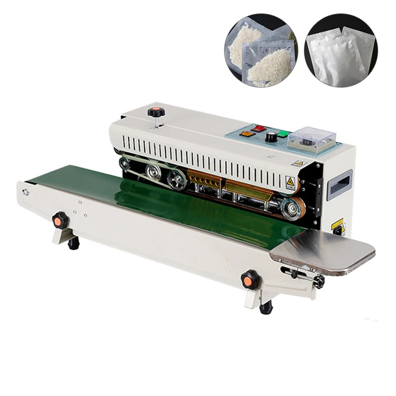 

Food Bags Vertical Continuous Sealing Machine Automatic Plastic Film Packag Machine Additional Equipment Printing Date