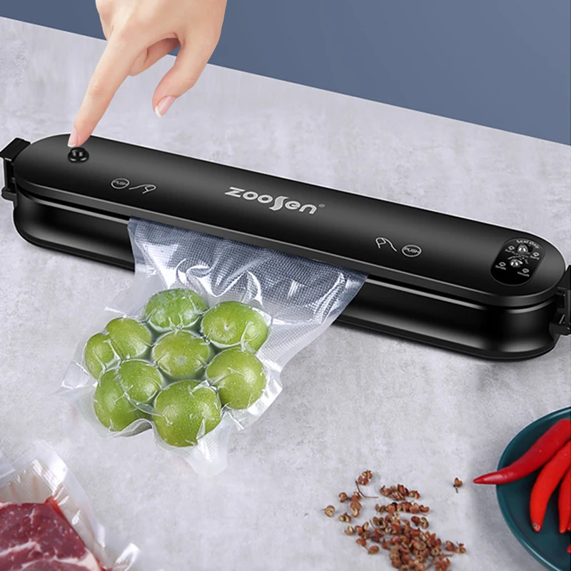 Вакуумный упаковщик для пищевых продуктов 110 В 220 В|Вакуумные упаковщики| |