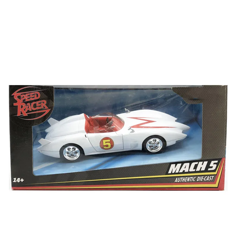 Модель гоночного спортивного автомобиля Mach 5 под давлением из сплава 1/24 20