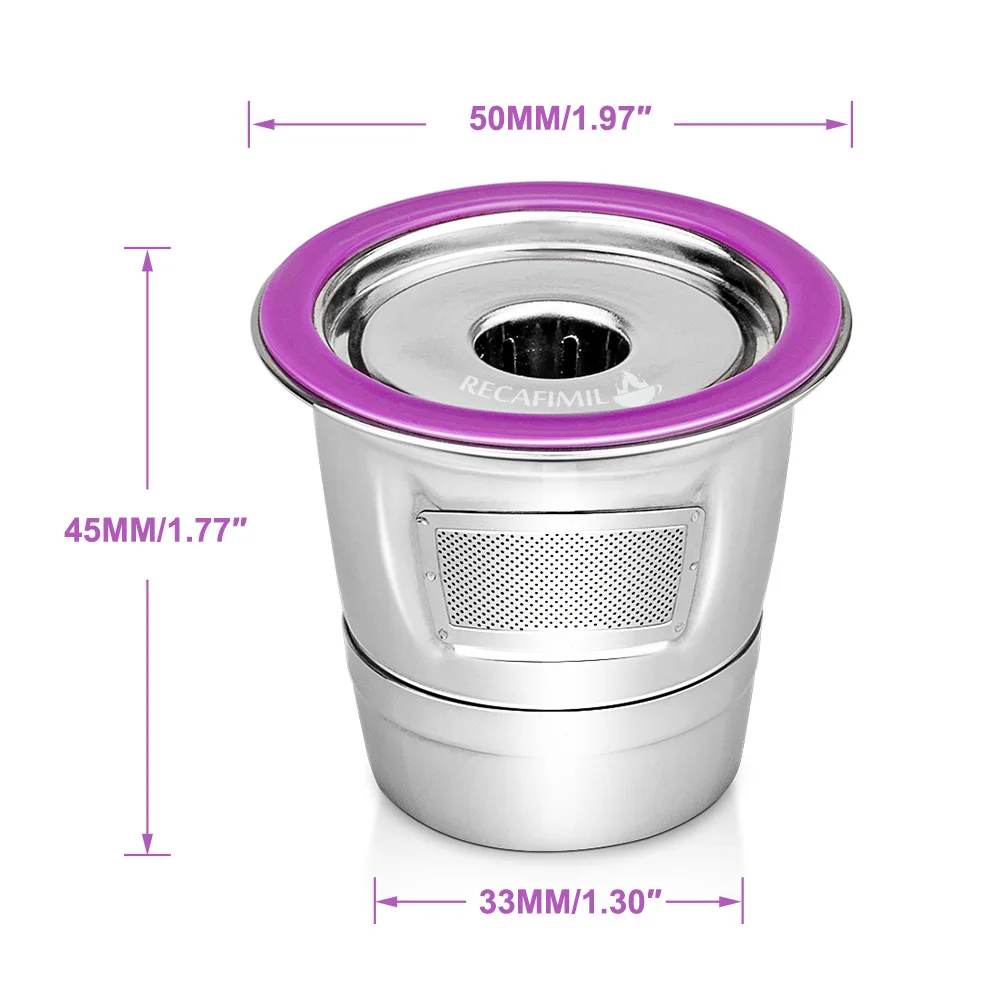 

Hot Selling Refillable Reusable Stainless Steel Coffee K-cup filter My K-cup style Compatible with Keurig machine