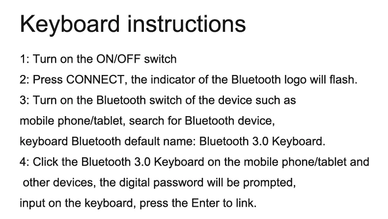 

Mini Bluetooth Wireless Keyboard Ultra-Slim Phone Tablet Keyboard For iPad iPhone Samsung huawei Android Smartphone