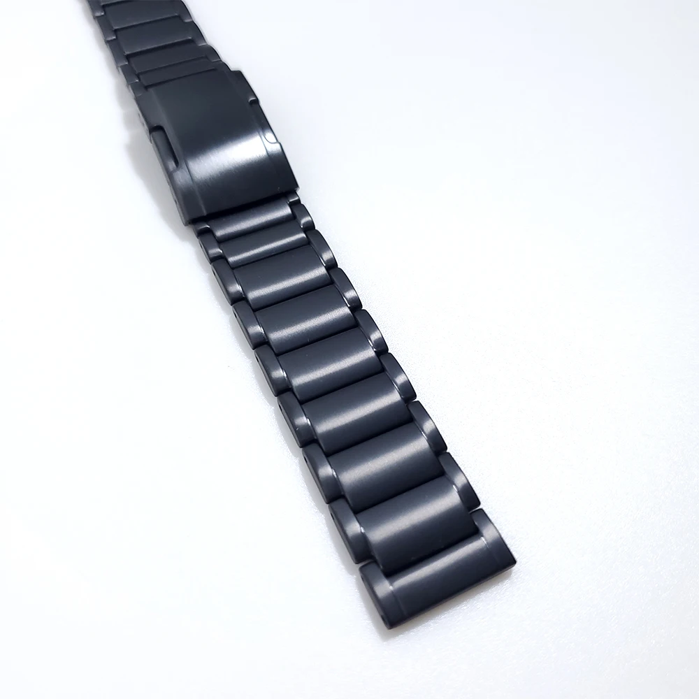 Titanium + Metal Steel Clasp Strap For Samsung Galaxy Watch 3 45mm Band GalaxyWatch 46mm/Gear S3 Watchband Bracelet Wristband | Наручные