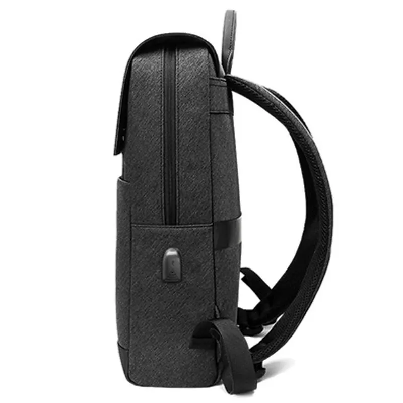 Модный деловой рюкзак для мужчин USB школьные рюкзаки 14 дюймов ноутбука большая