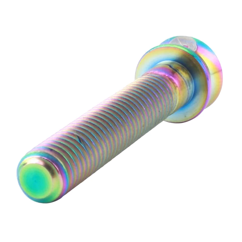 M6 X 35mm Bicycle MTB Bike Column Headset Stem Top Cap Titanium Bolt Screw | Спорт и развлечения