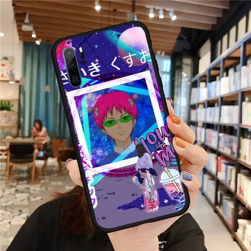 

The Disastrous Life of Saiki K Phone Cases For Huawei honor Mate P 9 10 20 30 40 Pro 10i 7 8 a x Lite nova 5t Soft silicone